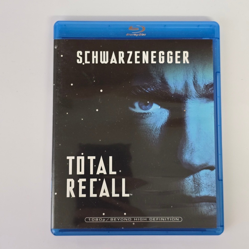 Total Recall Blu-ray Arnold Schwarzenegger Sci-Fi‎ Retro Lionsgate